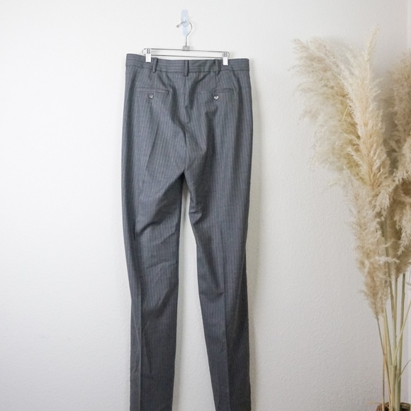 MAX MARA Pinstriped woolblend bootcut trousers - Picture 2 of 8